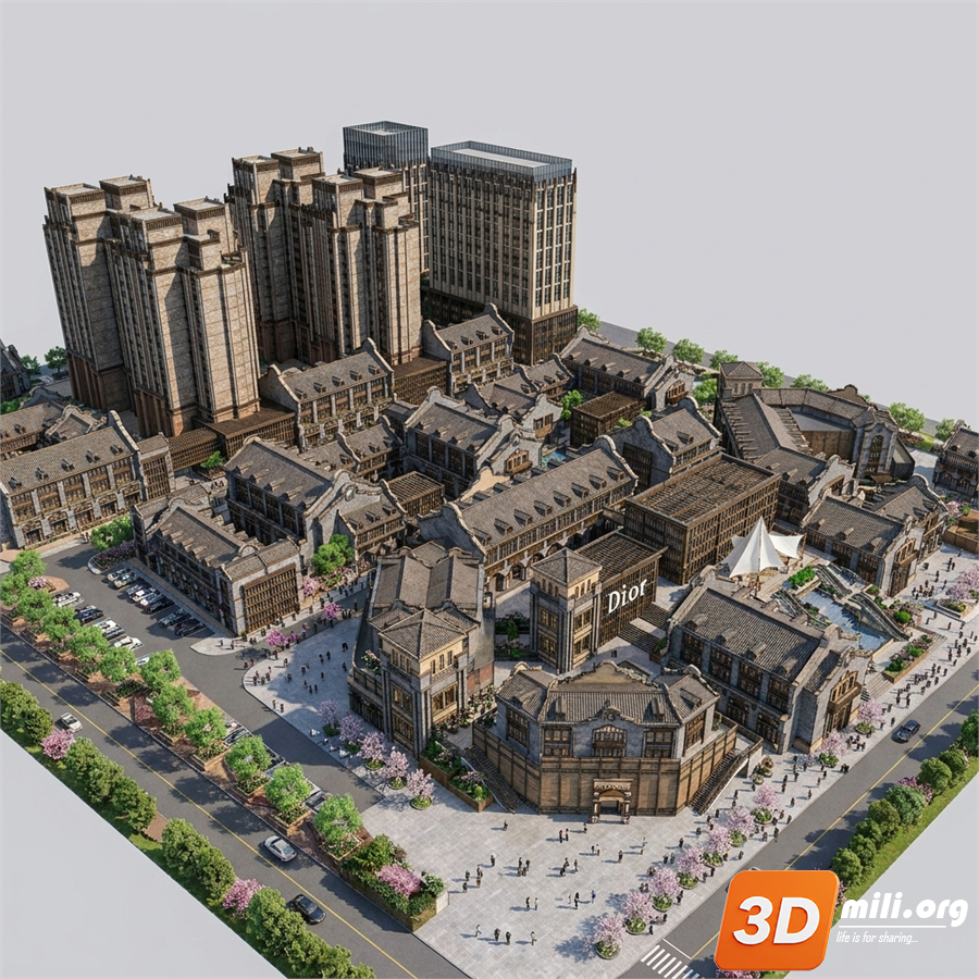 Outdoor Building Skp Files